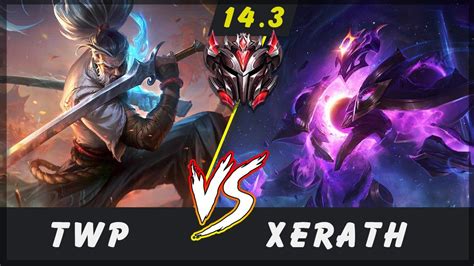 Thewanderingpro Yasuo Vs Xerath Mid Patch 143 Yasuo Gameplay Youtube