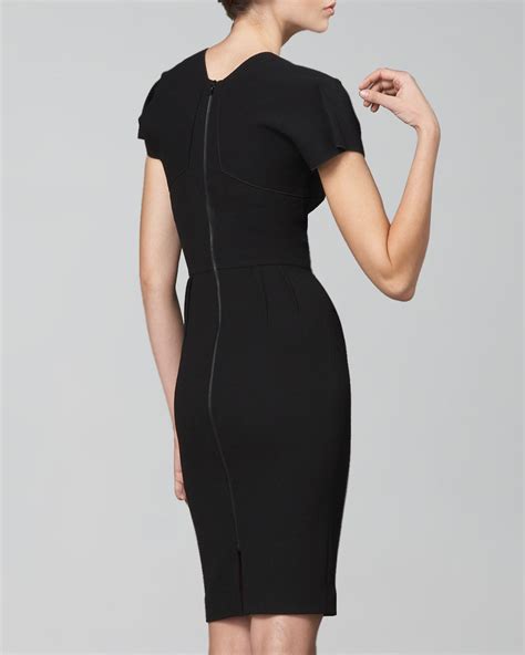 Roland Mouret Myrtha Folded Sheath Dress