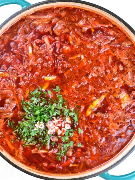 Classic Borscht Recipe - GypsyPlate