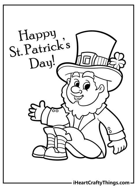 Free Printable Coloring Pages Saint Patricks Day