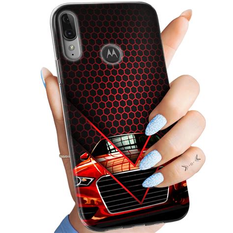 Etui Do Motorola Moto E Plus Wzory Auto Motor Pojazdy Samochody