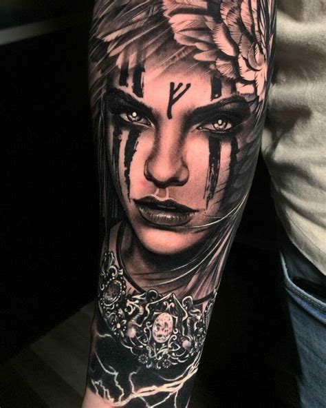 101 Best Viking Valkyrie Tattoo Designs That Will Blow Your Mind