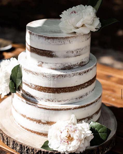 Naked Cake La Tendencia En Tartas De Boda