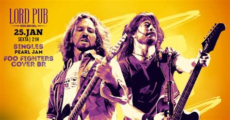 SEX SINGLES PEARL JAM FOO FIGHTERS COVER BR Em Belo Horizonte Sympla