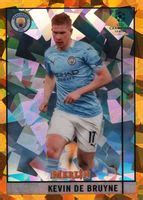 Kevin De Bruyne 2020 Topps Merlin Chrome UEFA Champions League 66 Gold