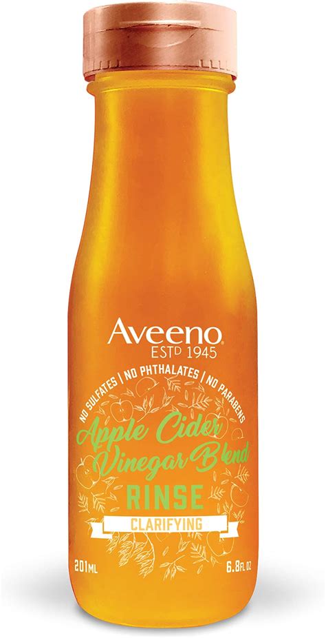 Aveeno Apple Cider Vinegar Clarifying Shampoo Shine Enhancing 12 Fl Oz Beauty