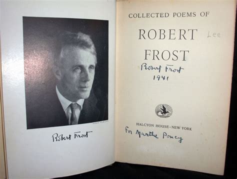 Collected Poems of Robert Frost | Robert Frost | The Third Printing ...