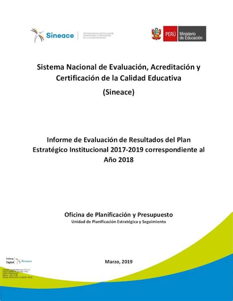 PDF Sistema Nacional de Evaluación Acreditación y ³n pdfcalidad y