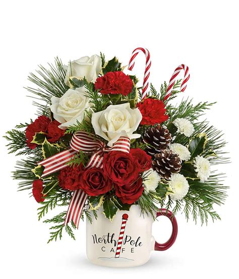 North Pole Cafe Bouquet Flowersusa Net