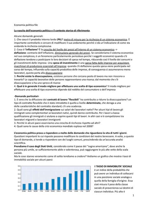 Microeconomia Riassunto Prima Parte Del Corso Di Fondamenti Di