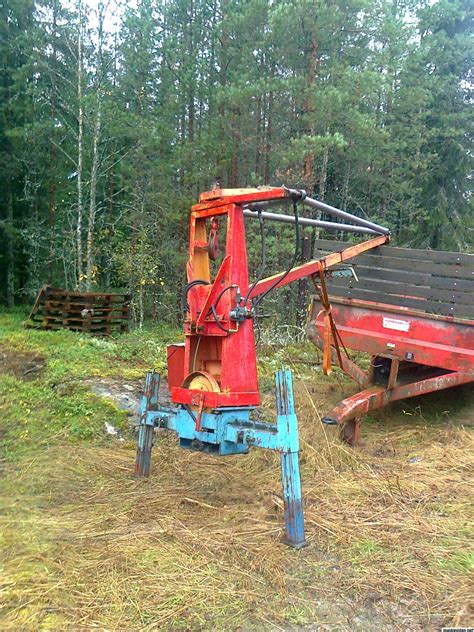 Vettig vinch till traktorn för träd • Maskinisten