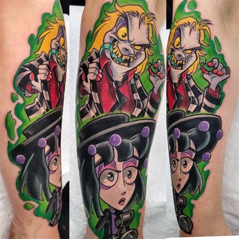 101 Best Beetlejuice Tattoo Designs You Need To See!