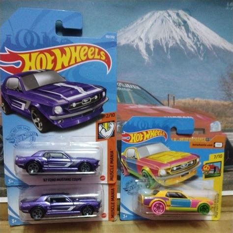 Hot Wheels Ford Mustang Coupe Shopee Malaysia