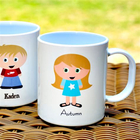 Personalized Kids Cup Childs Mug Made To Look Like Your Etsy