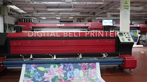 China Direct Printing On Fabric Belt Silk Cotton Digital Textile