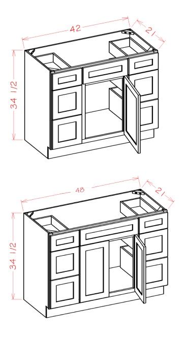 Wholesale Rta Bathroom Vanities Of Shaker Antique White For Kitchen