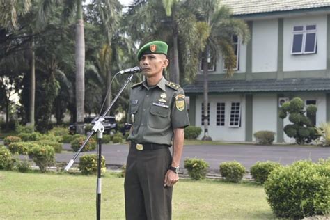 kasdim menjadi irup upacara   bulan februari   berita