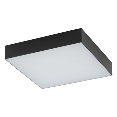 Plafon Lampa Sufitowa Lid Square Led Czarny Nowodvorski W Stylu