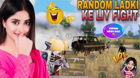 Random Ladko Ne Kiya Chiku Ke Liy Fight😝😆 Girl Gamer With Full Funny