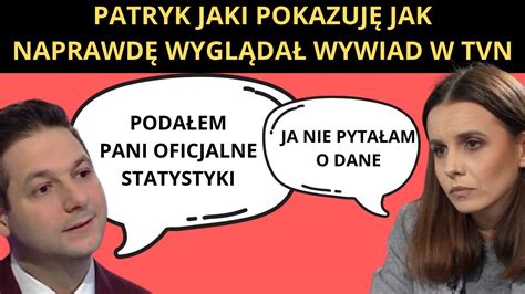 PATRYK JAKI POKAZUJĘ JAK WYGLĄDAŁ WYWIAD W TVN I JAK WYWIAD TEN MIAŁ