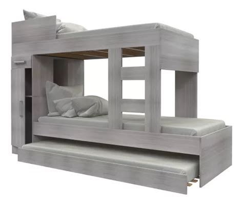 Cama Cucheta Triple Superpuesta Jacaranda 602