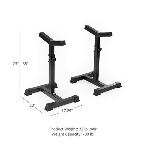 Independent Bench Press Spotter Stands Titan Fitness