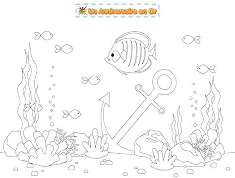 Introducir Imagen Coloriage Fond Marin Maternelle Fr Thptnganamst