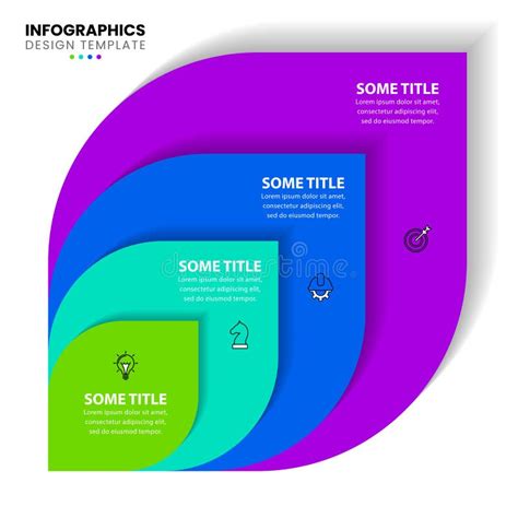 Infogr Fico Modelo Passos Em Cores Diferentes Texto Ilustra O Do