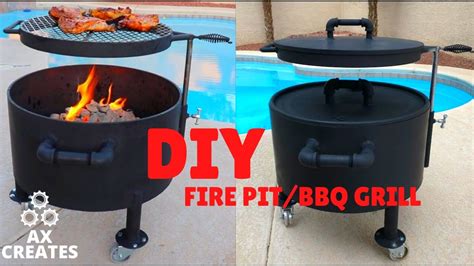 Diy How To Build A Homemade Bbq Fire Pit Diy Bbq Pit Awesome