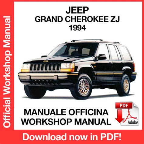 Workshop Manual Jeep Grand Cherokee Zj En