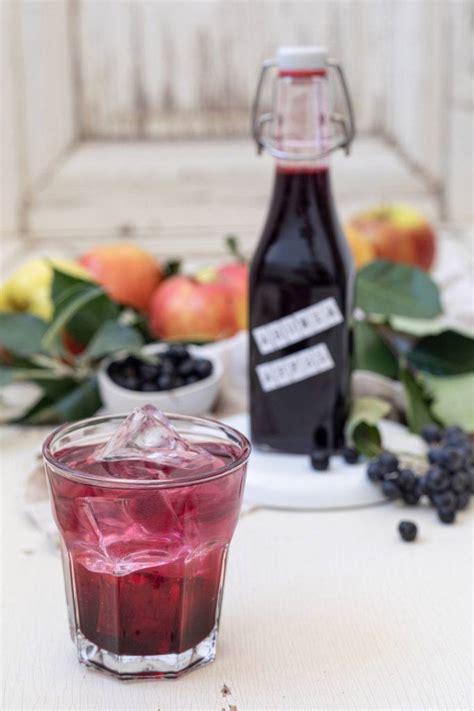 Aronia Apfel Sirup Rezept Sweets Lifestyle