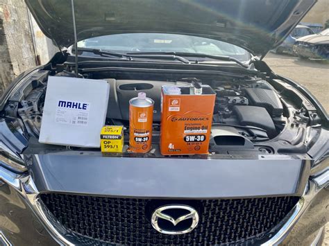 Замена масла в двс — Mazda 6 (3G) GJ, 2 л, 2021 года | визит на сервис ...