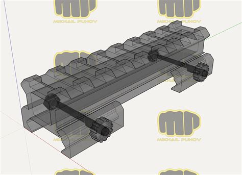 Планка повышающая Veber 015 Weaver - 15mm by MFTuning | Download free ...