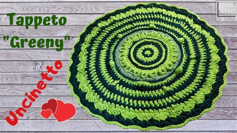 Tutorial Tappeto All Uncinetto Mandala Greeny Uncinetto Facile Passo