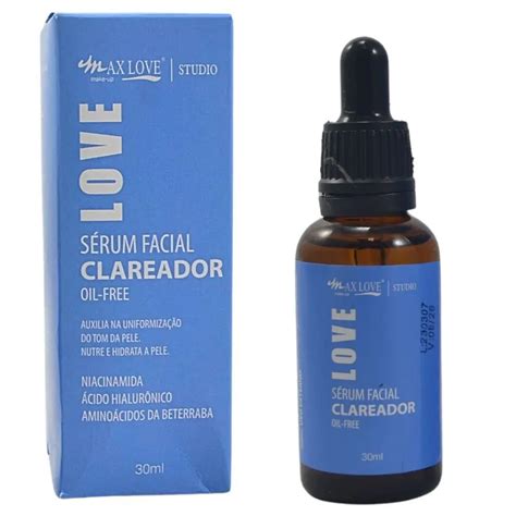 S Rum Facial Clareador Oilfree Max Love