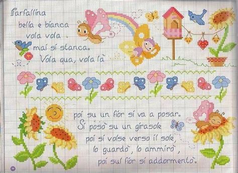 Pin Von Morana Cristina Auf Bambini Punto Croce Kreuzstichblumen