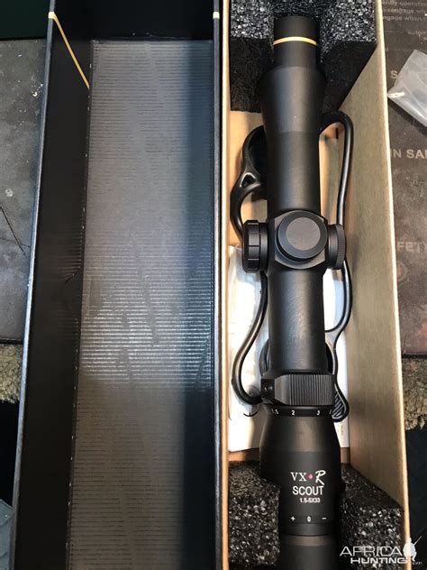 Leupold Vxr Firedot 15 5x33 Scout Riflescope