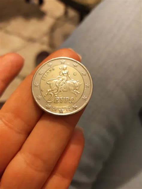 PIÈCE DE 2 euros rare EYPO S Grèce Finlande très bon état EUR 10 000