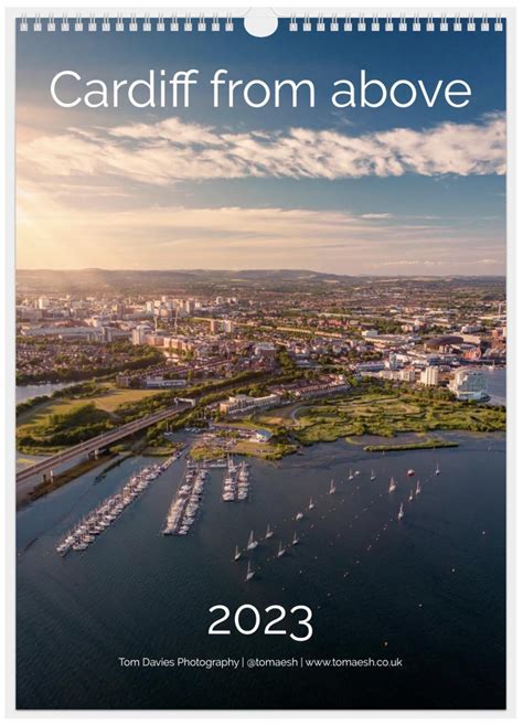 Cardiff From Above 2023 Calendar By Me Tomaesh Rcardiff