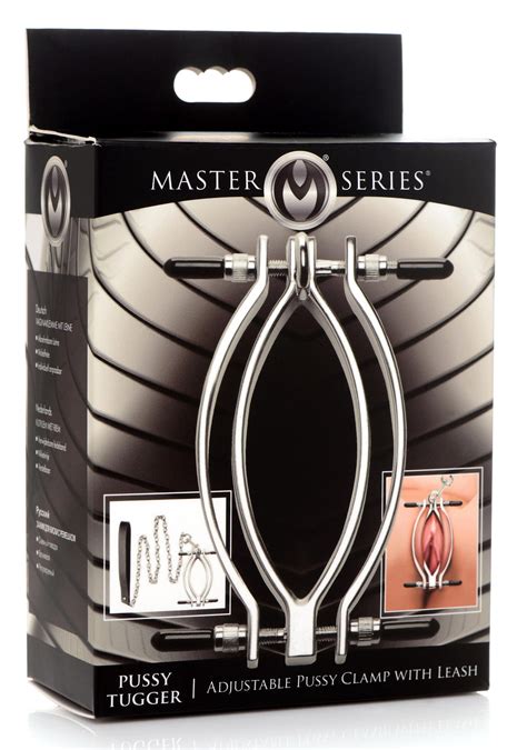 Adjustable Pussy Clamp With Leash The BDSM Toy Shop