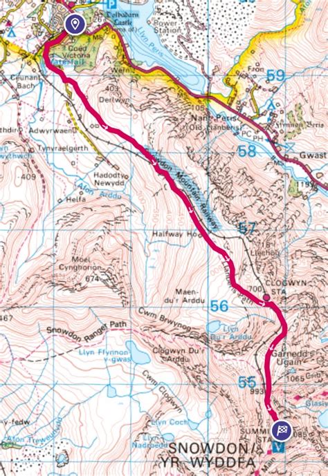 The Llanberis Path - Snowdon (Yr Wyddfa) Info