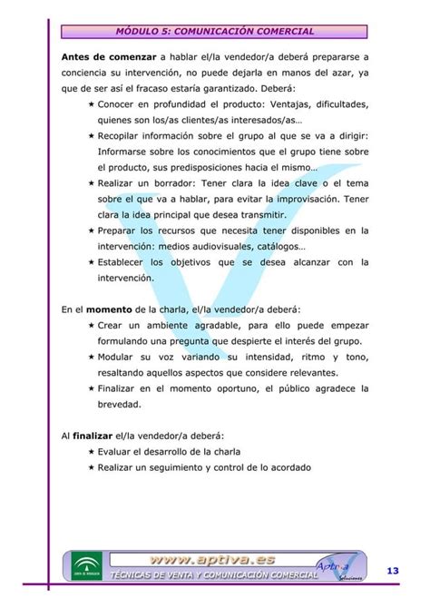 Modulo 5 Tecnicas De Venta PDF