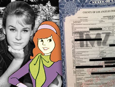 Scooby Doo Voice Actor Heather North Died Of Cardiac Arrest