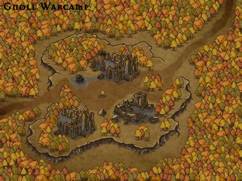 Map 3 Gnoll Warcamp Cc Welcome Inkarnate