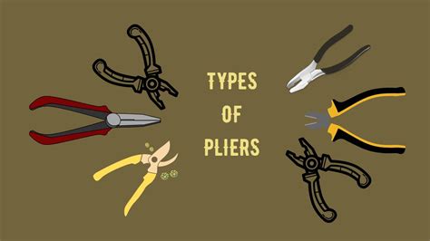 Types of Pliers and Their Uses You Must Know - Tools Topics