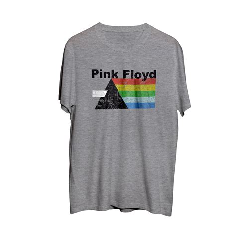 Pink Floyd Grey Prism T Shirt Shop The Pink Floyd Official Store