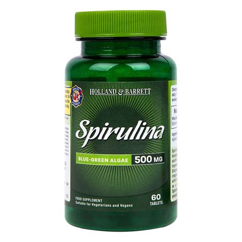 Spirulina Supplement Spirulina Capsules Holland Barrett