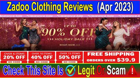 Zadoo Clothing Reviews (Apr 2023) Is It a Legit Seller or Not - Truth In the Video! | Watch Now ...