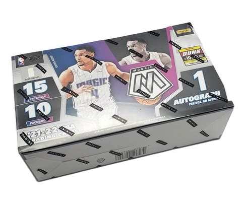 2021 22 Panini Mosaic Basketball Hobby Box