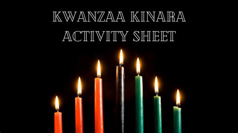 Kwanzaa Kinara Activity - Livingston Public Library